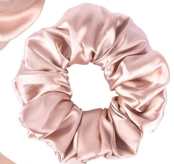 Satin Scrunchie | Blush Pink - YANIBEST