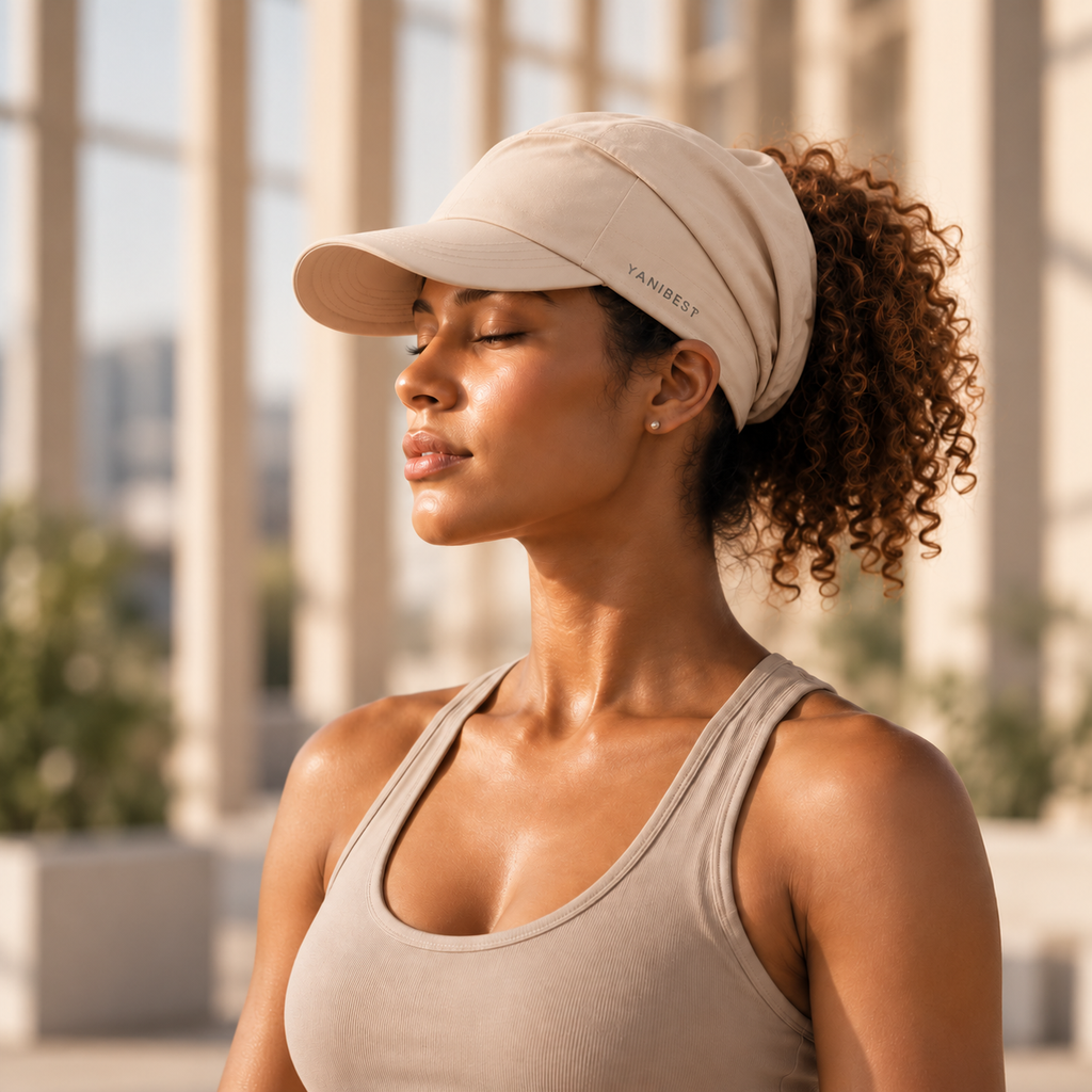 Performance Satin-Lined Active Cap | Moisture-Wicking Tennis, Running & Workout Hat