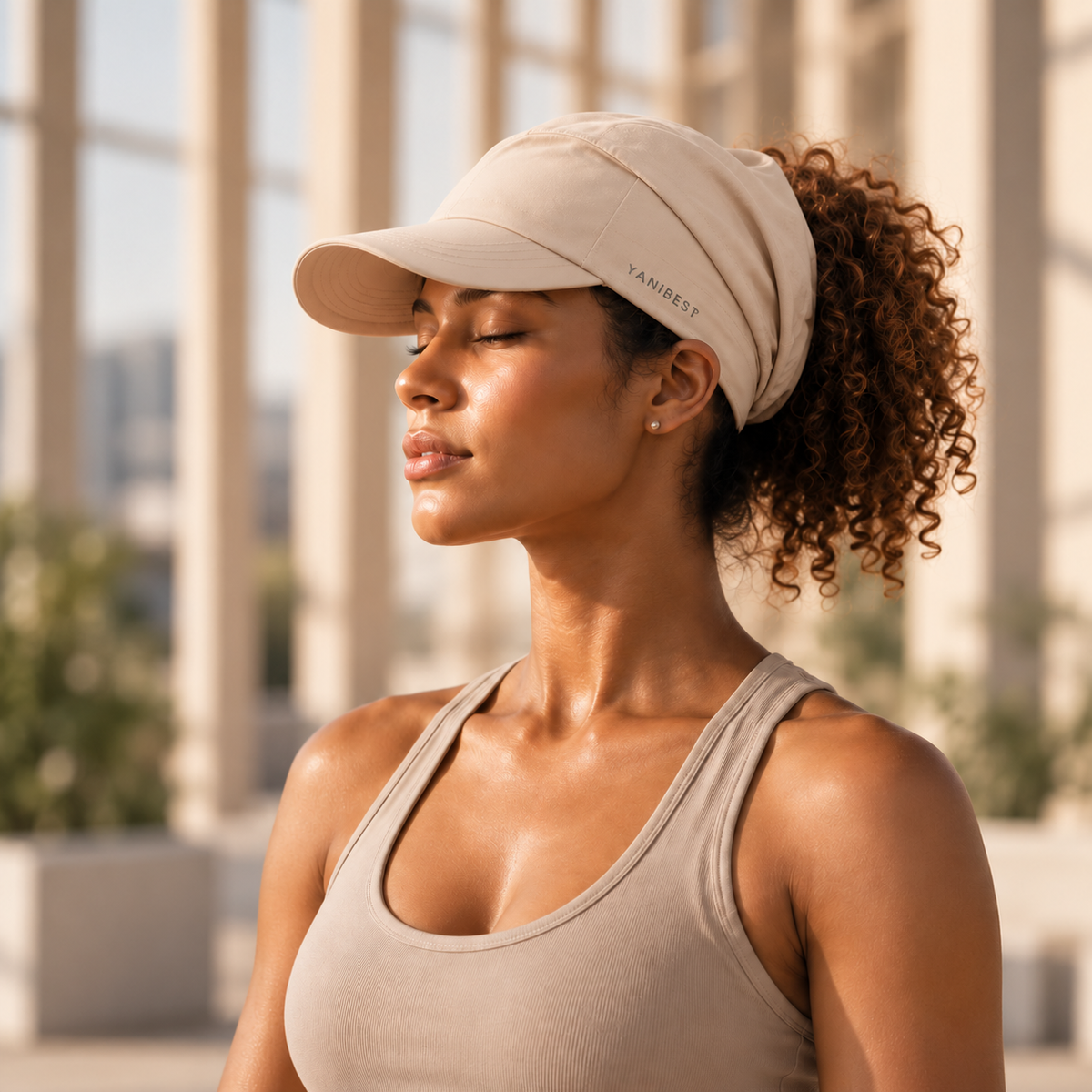 Performance Satin-Lined Active Cap | Moisture-Wicking Tennis, Running & Workout Hat