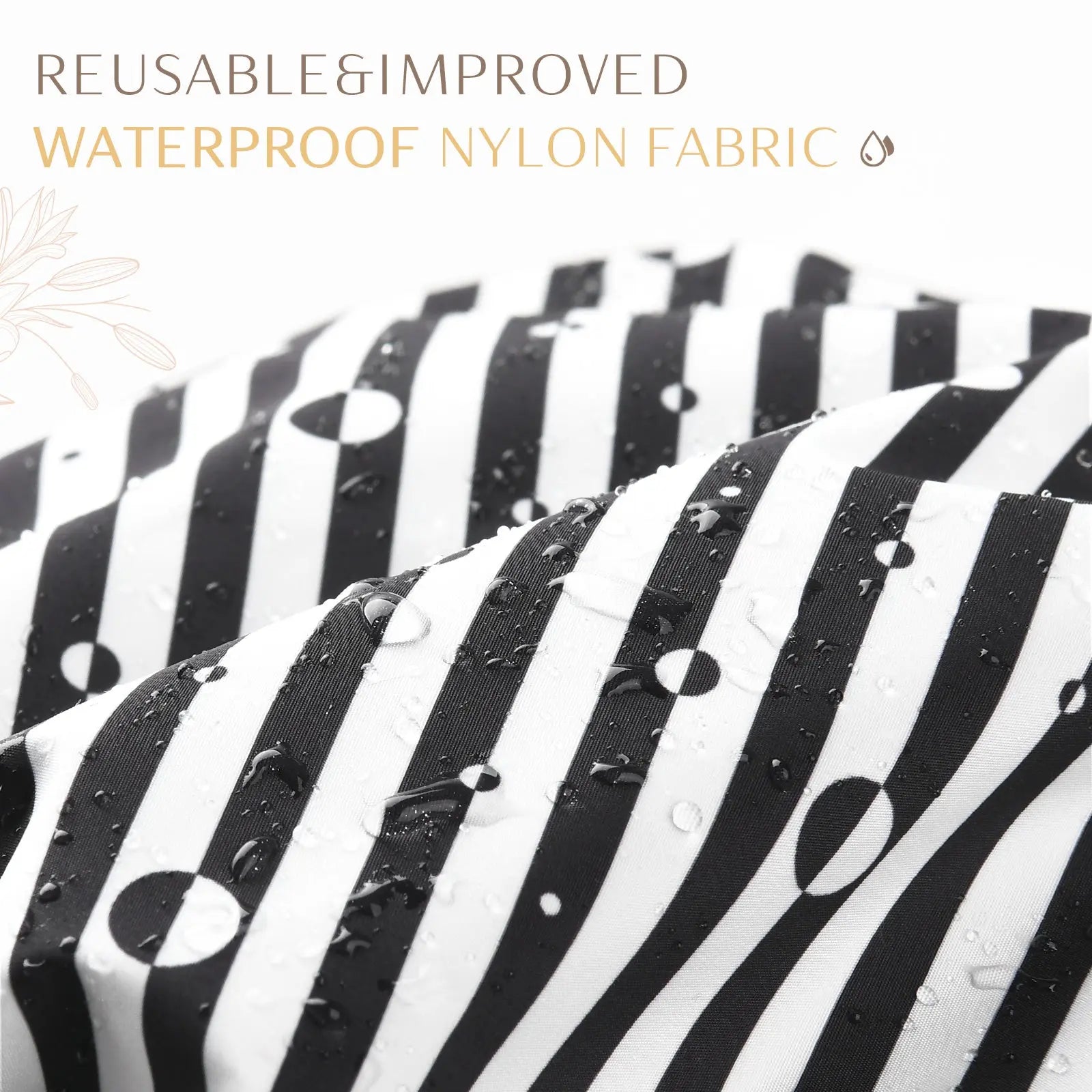 YANIBEST Waterproof Shower Cap| Stripes - YANIBEST