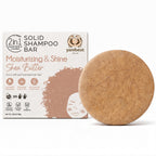YANIBEST Shea Butter 2 in 1 Solid Shampoo and Conditioner Bar packaging and product for dry curly hair