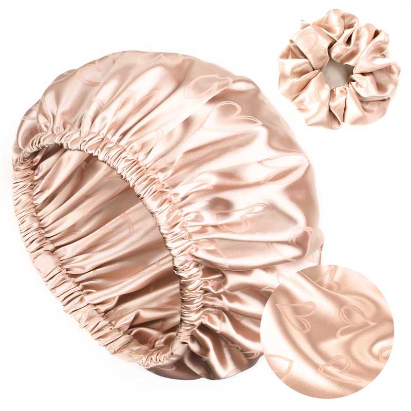 【Outlet Sale】Double Layered Satin Bonnet