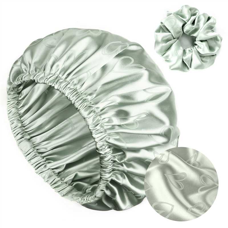 【Outlet Sale】Double Layered Satin Bonnet