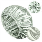 【Outlet Sale】Double Layered Satin Bonnet