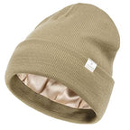 【Outlet Sale】Satin Lined Beanie