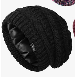 【Outlet Sale】Satin Lined Beanie