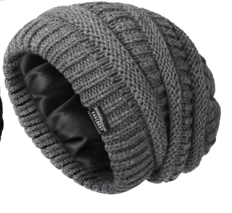 【Outlet Sale】Satin Lined Beanie