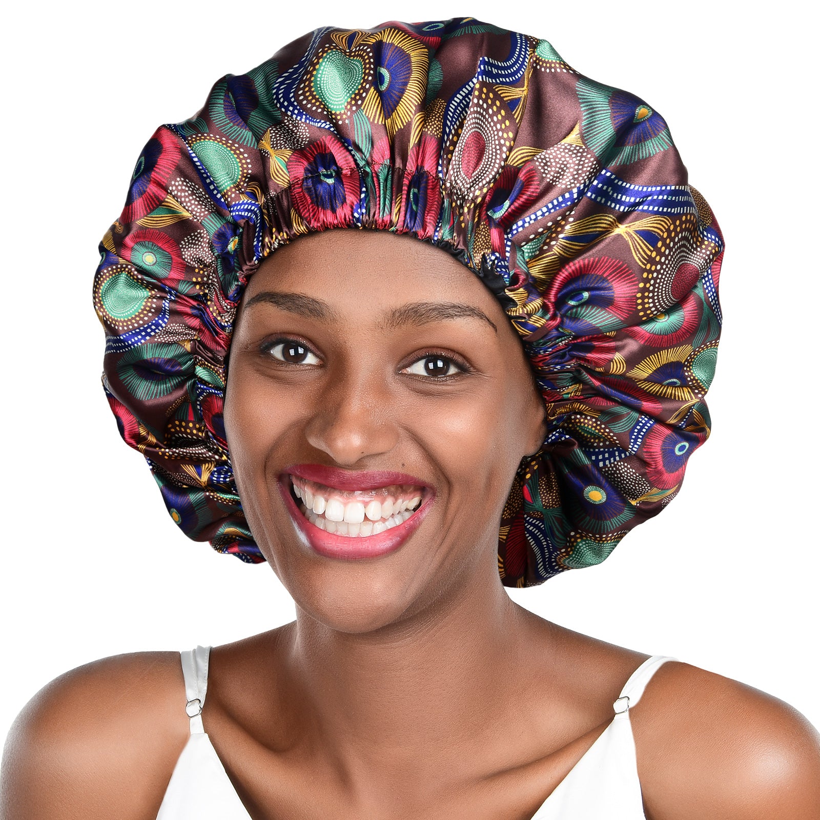 【Outlet Sale】Double Layered Satin Bonnet