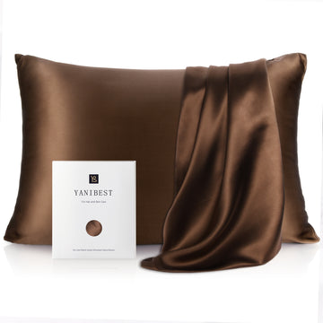 22 Momme Silk Luxury Pillowcase | Chocolate