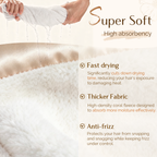 Microfiber Hair Towel - Golden