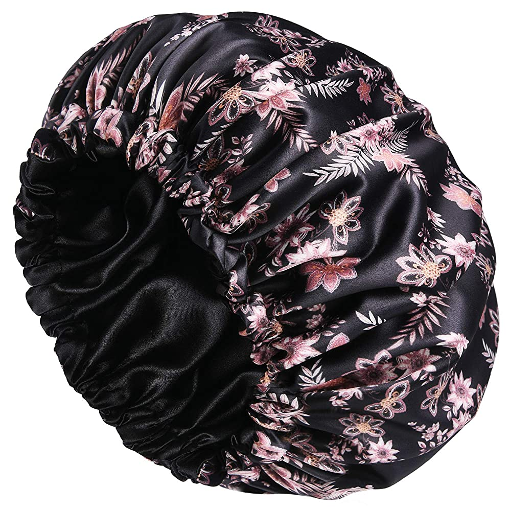 【Outlet Sale】Double Layered Satin Bonnet