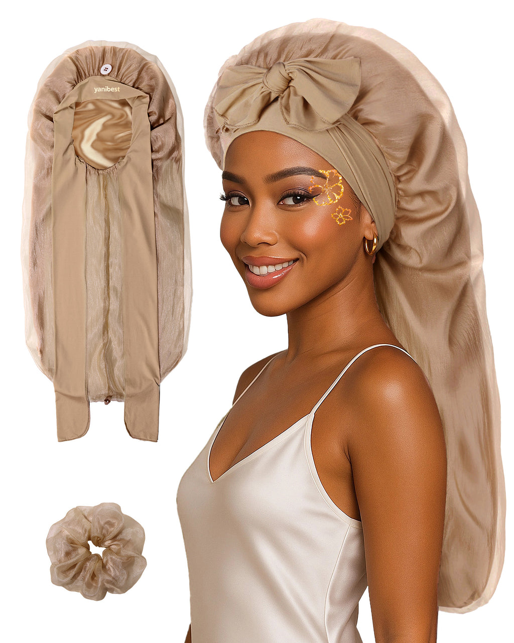 【Outlet Sale】Breeze Satin Bonnet
