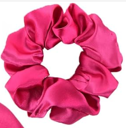 Satin Scrunchie | Rose Pink
