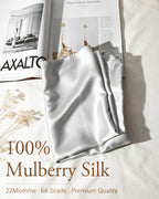 Mulberry Silk 22MOMME Luxury Pillowcase | Silver Grey