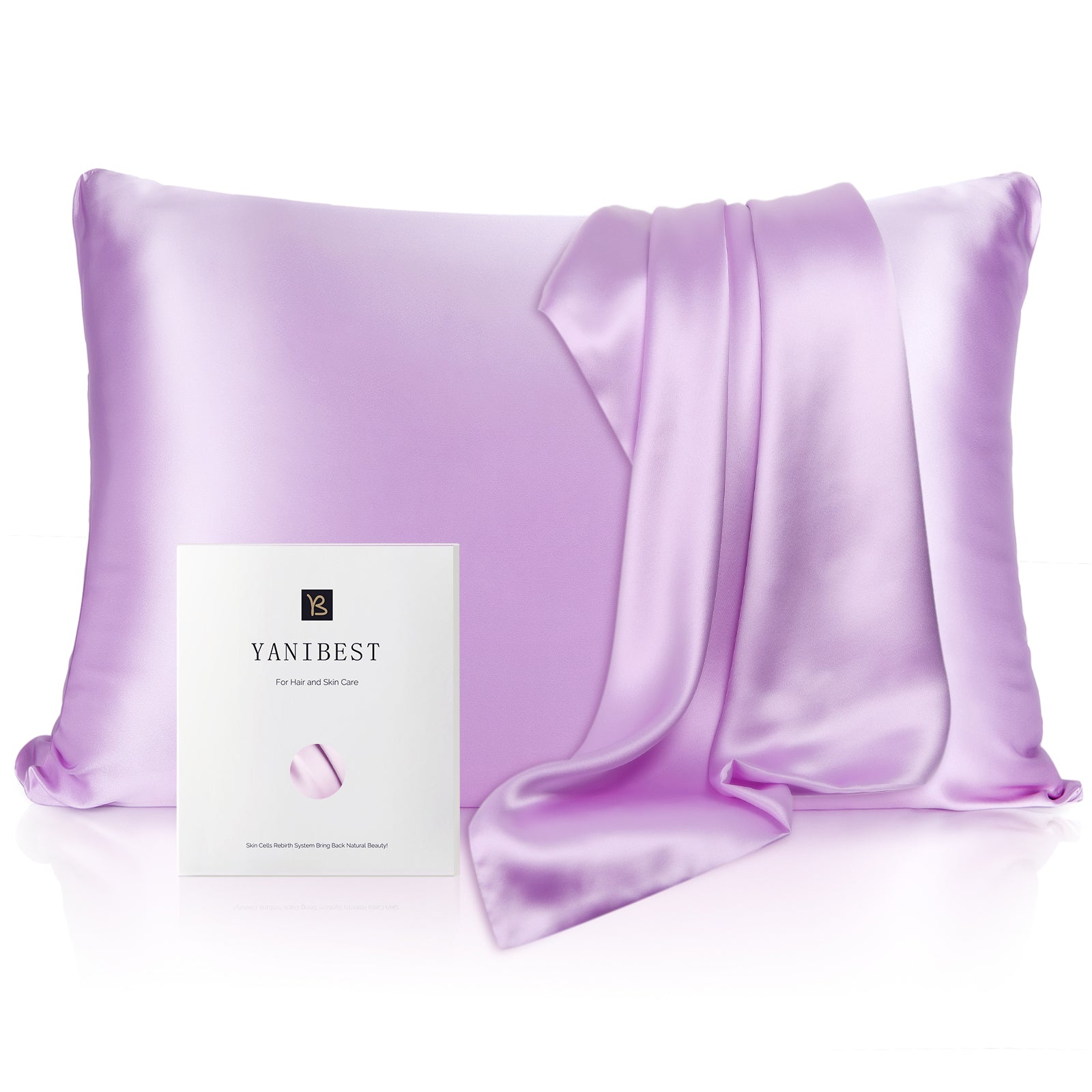 22 Momme Silk Luxury Pillowcase | Light Purple