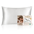 Mulberry Silk 22MOMME Luxury Pillowcase | Silver Grey