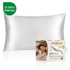 Mulberry Silk Pillowcase 22MOMME 6A | Silver Gray