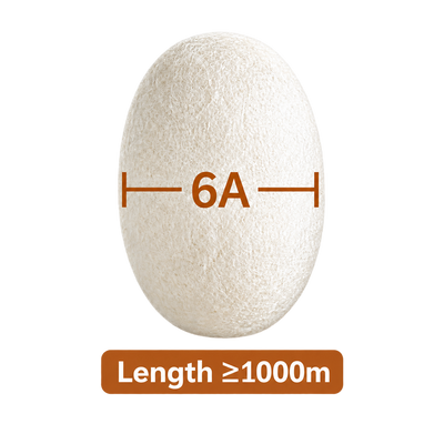High-quality Grade 6A Mulberry Silk cocoon with a single filament length of 1000 m or more