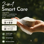 YANIBEST 2 in 1 Shea Butter Solid Shampoo Bar for black natural curly hair and smart scalp care
