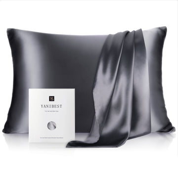 22 Momme Silk Luxury Pillowcase | Dark Grey