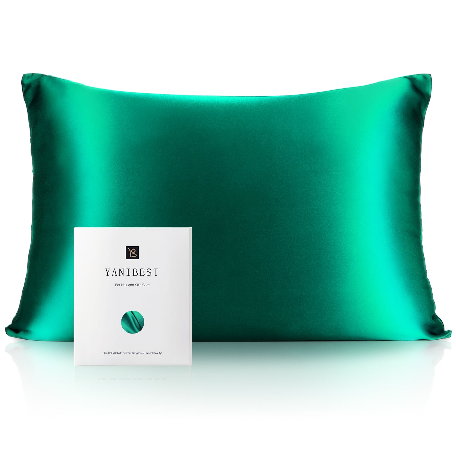 22 Momme Silk Luxury Pillowcase | Forest Green