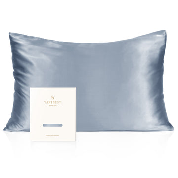 22 Momme Silk Luxury Pillowcase 1 Pack Set| Airy Blue