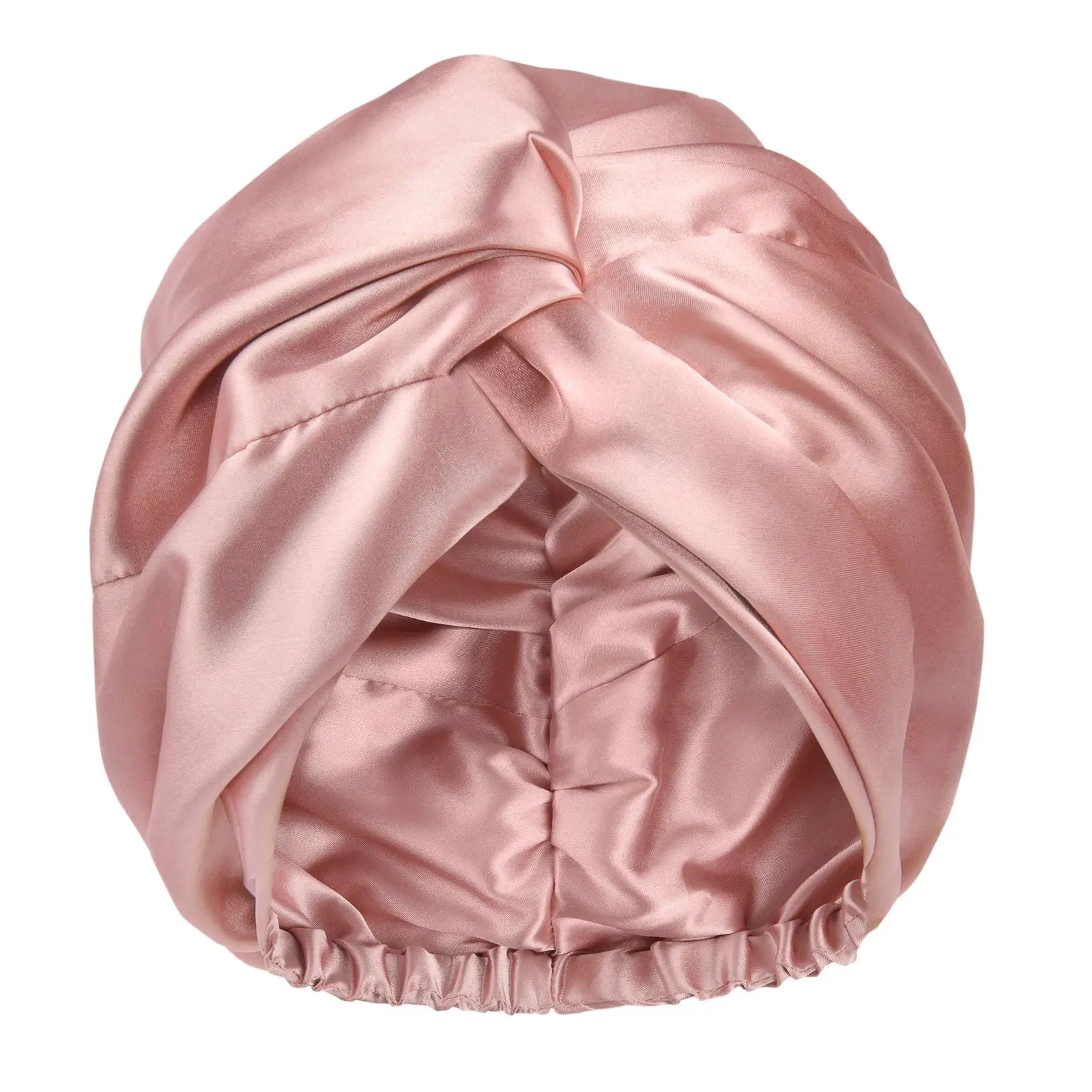 Satin Knotted Turban| Millennium Pink YANIBEST