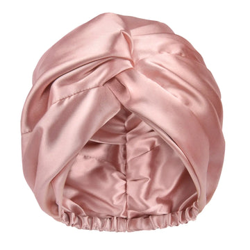 Butter Satin Knotted Turban | Millennium Pink
