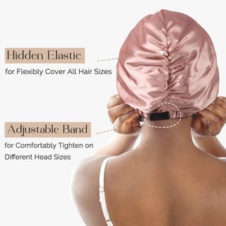 Satin Knotted Turban| Millennium Pink YANIBEST