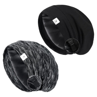 Slouchy Satin Lined Cap| 2in1 YANIBEST 32.99